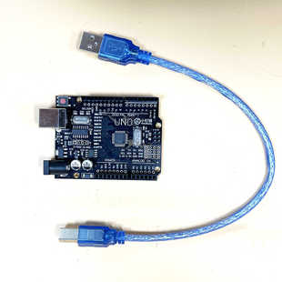 008小钉锤UNO开发板黑色带线编程板R3 米思齐DIY控制板智能小车