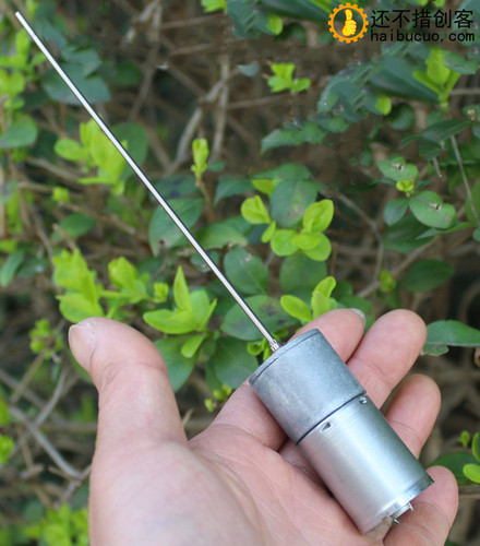 全新长轴370直流减速电机3-6V