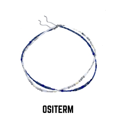 OSITERM 天空之城 月光之城 手工项链 原创设计 中长款项链