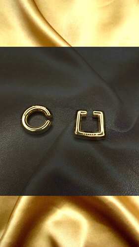 ositerm耳蜗夹金色同款新品定制