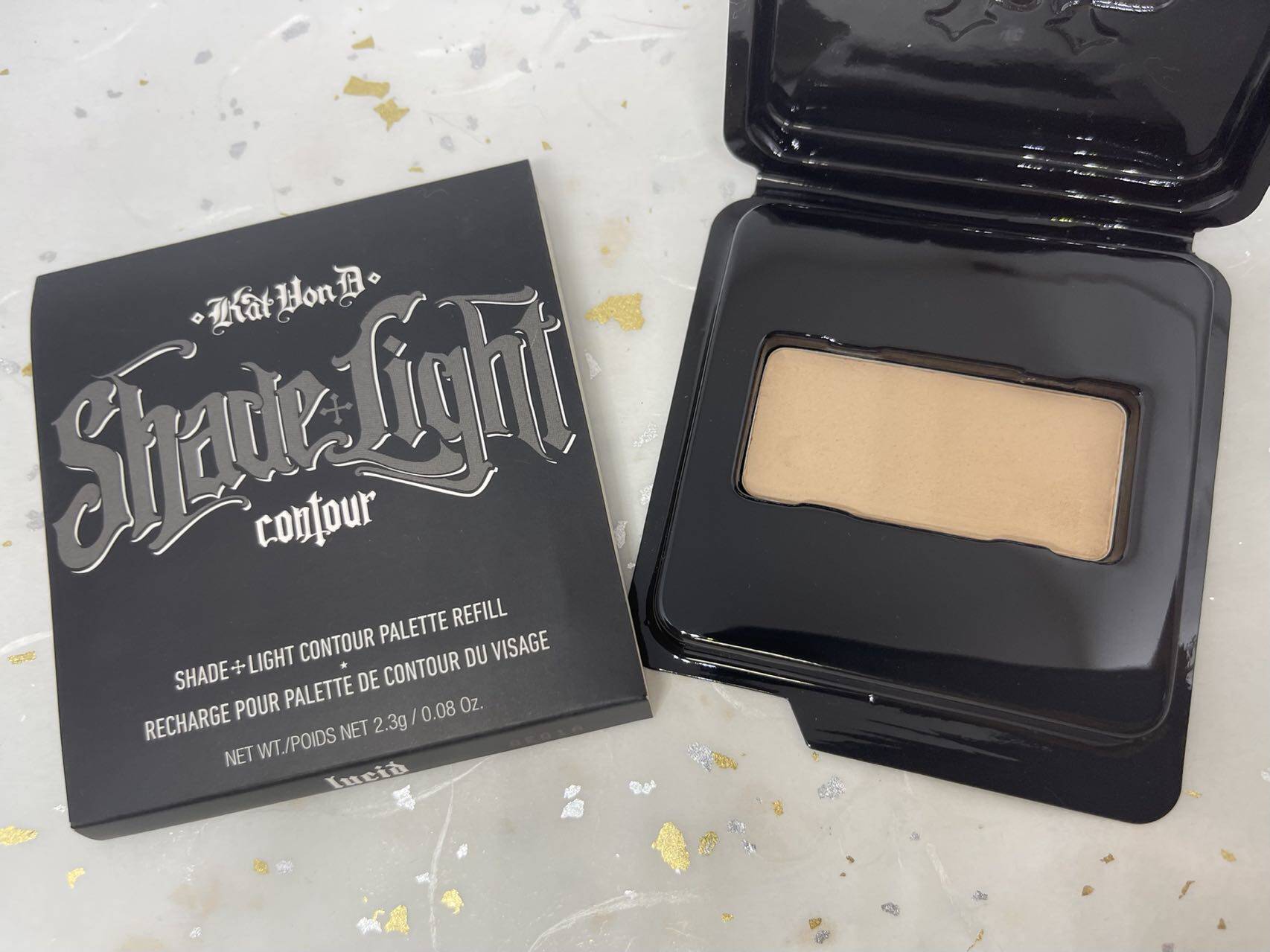 运损Kat Von D Shade+Light粉质阴影高光替换装修容KVD vegan