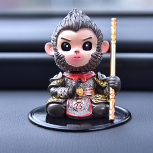 汽车摇头内饰悟空摆件孙猴子创意车内中控台车载装香薰饰品新款男