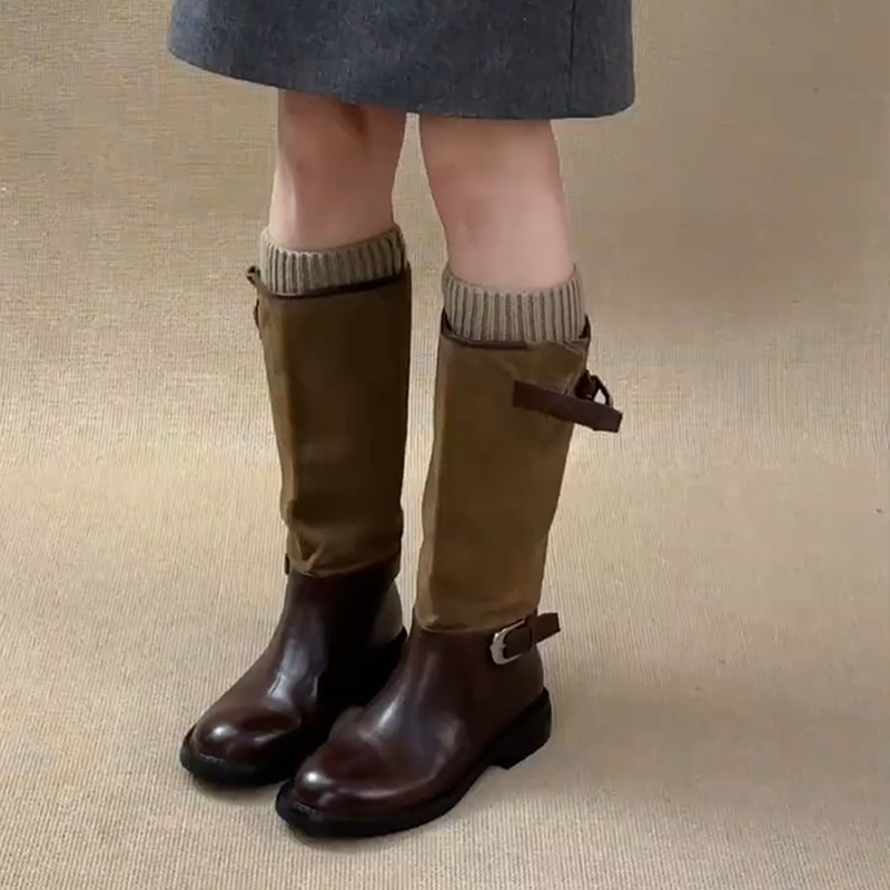 明星同款！西部牛仔靴子