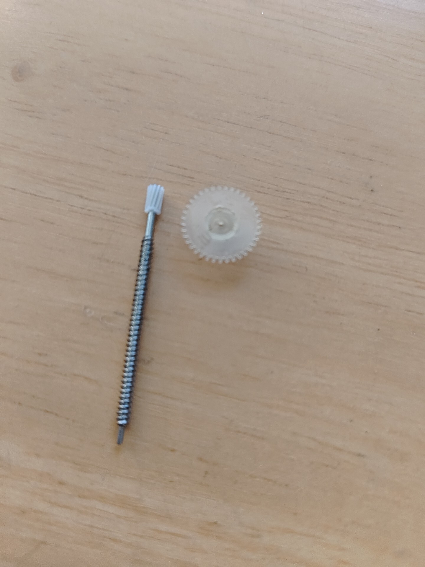 샤프 MD DS70용 기어 세트 (중고, 정품 분해품) 4