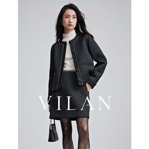 VILAN慧兰通勤半身裙女