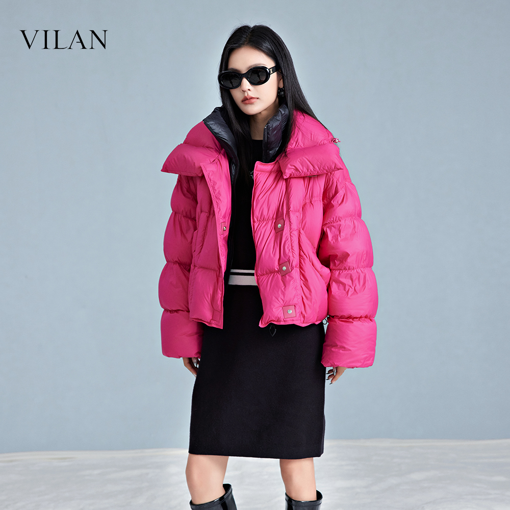 VILAN慧兰气质优雅针织连衣裙女