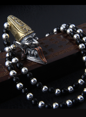 一生见财 纯银吊坠 项链 毛衣链 正品925银饰 原创手工设计