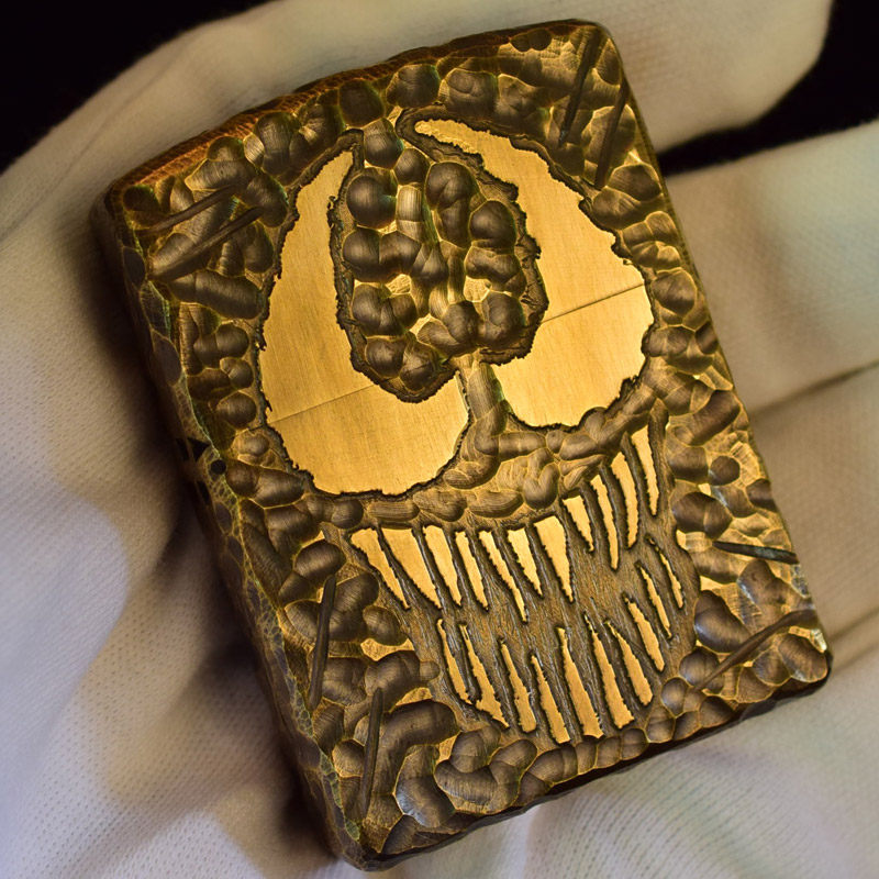 正品佐罗zorro毒液纯铜煤油手工防风打火机个性定制限量版刻字