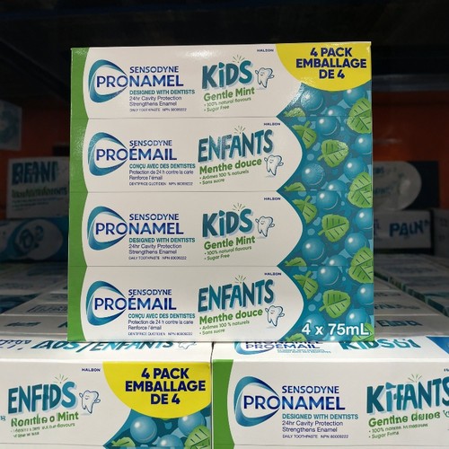 Sensodyne舒适达儿童牙膏4*75ml