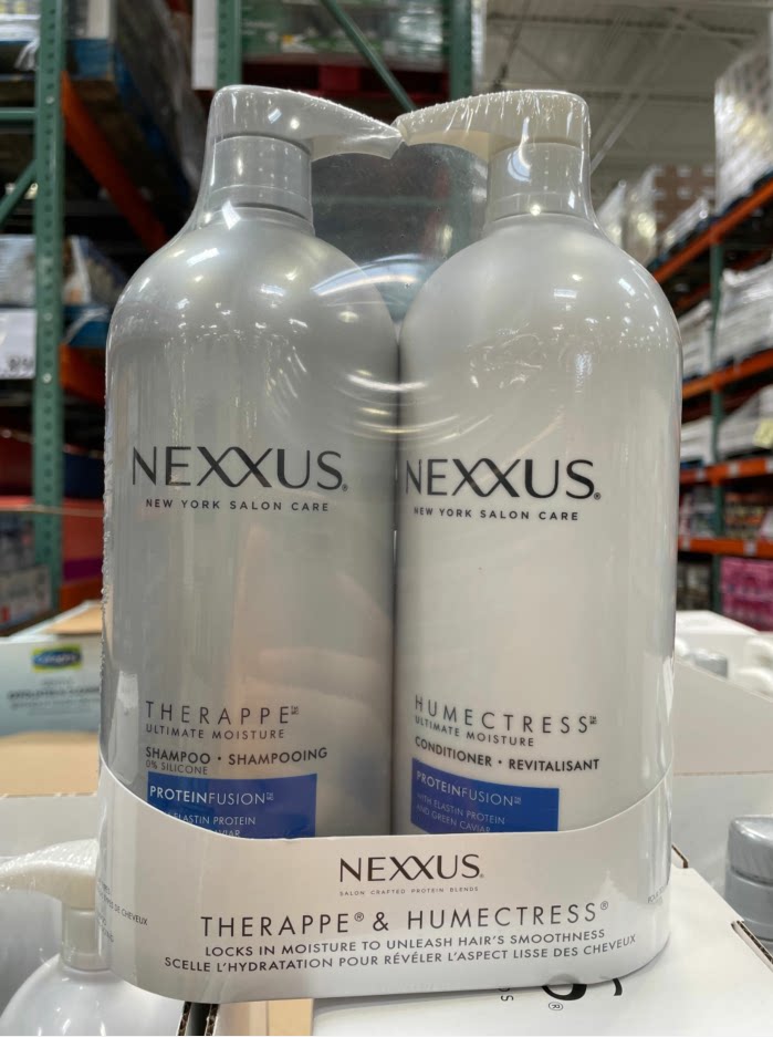 加拿大直邮nexxus鱼子酱洗护套装 洗发水1l 护发素1l