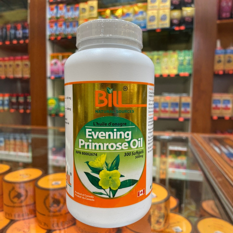 加拿大直邮 Bill 康加美 月见草油软胶囊 300粒