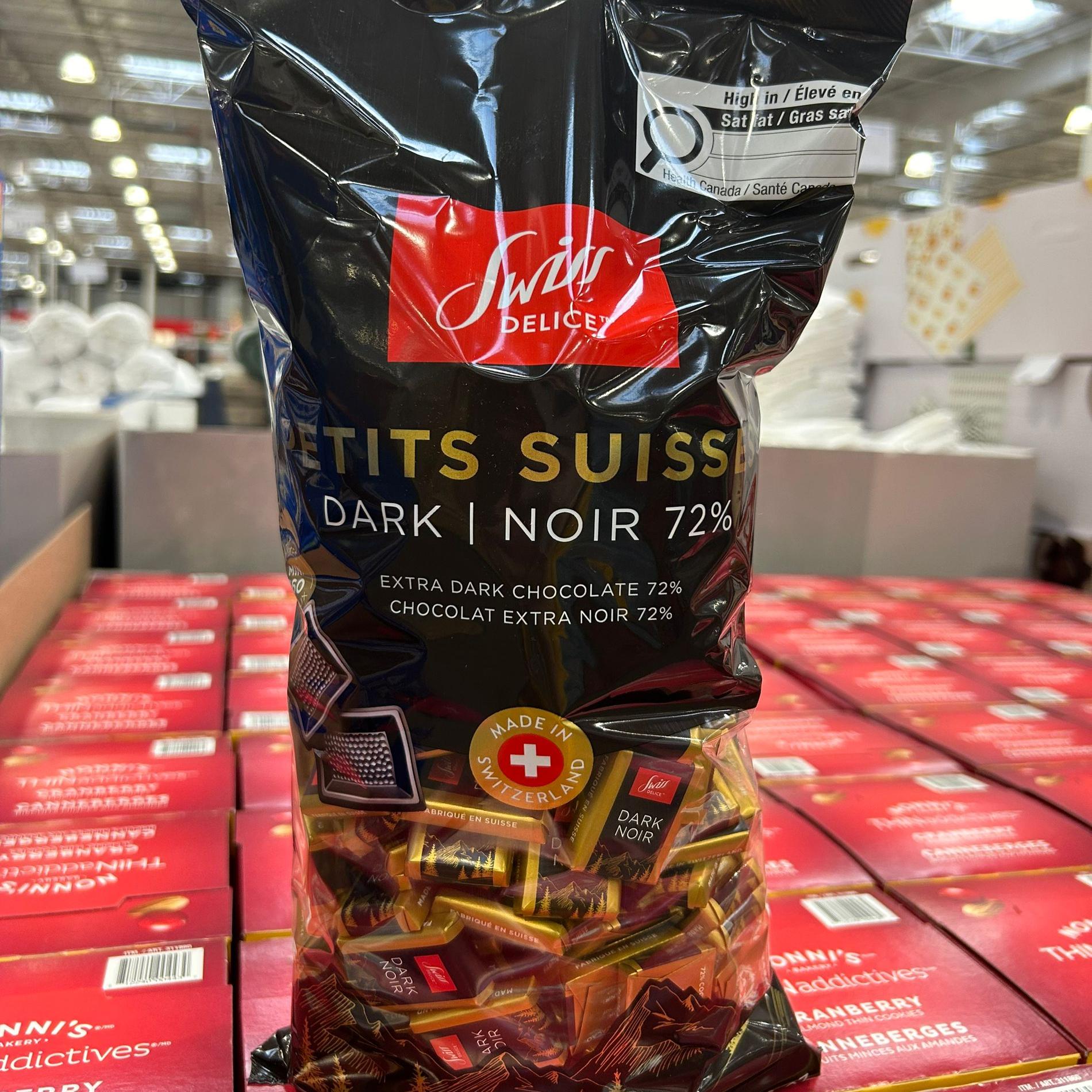 加拿大直邮狄妮诗黑巧克力1.5kg