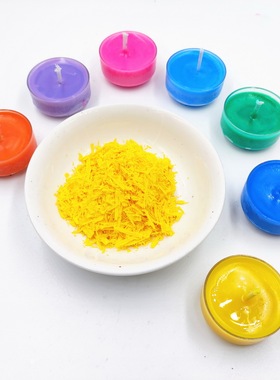 【蜡烛色素】黄色3901 专用油溶颜料染料 手工酥油香薰大豆蜡石蜡