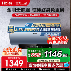 次日达海尔电热水器一级能效速热