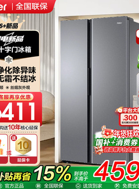 海尔电冰箱541升L对开双开门大容量风冷无霜家用变频一级能效FXB