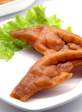 正宗福建泉州特产零食即食食品洪濑贻庆鸡爪真空300g整包原味香辣