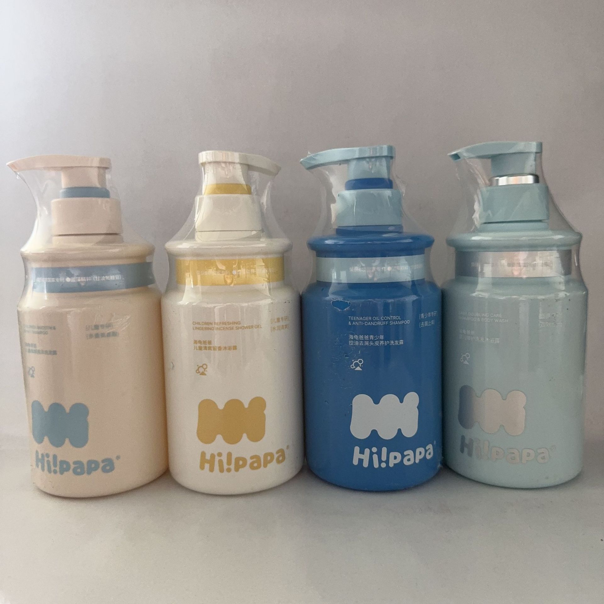 海龟爸爸儿童洗发露男女孩专用温和无泪宝宝学生适用洗发水沐浴露