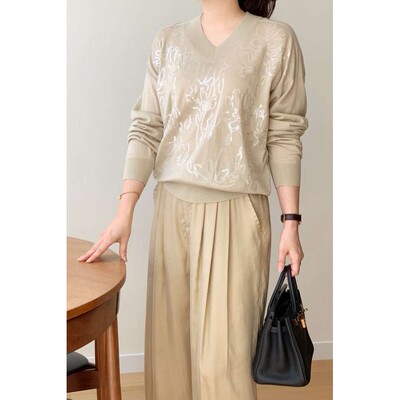 九0205韩国东大门针织衫-区AFTERGLOW-8742759休闲优雅直邮街舞