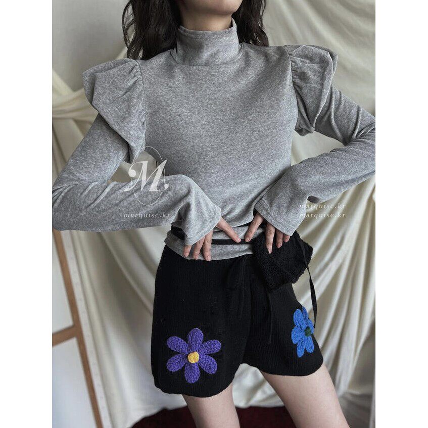 八0113韩国东大门运动短裤区4558378经典直邮端庄甜美英伦春冬