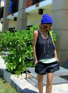 九0628韩国东大门运动瑜伽背心区ParisMatch-8571653原宿通勤精致