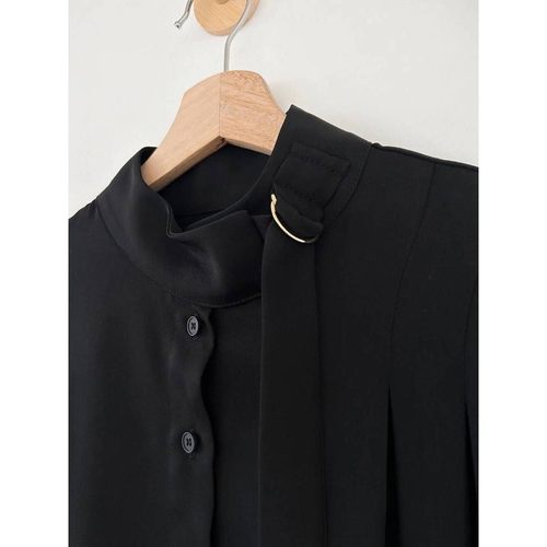 九1202韩国东大门衬衫-区OPN-8716607浪漫秋季气质通勤百搭冬季