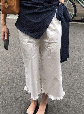 六0813韩国正品42485 休闲裤区欧美正品魅力休闲精致直邮经典人气