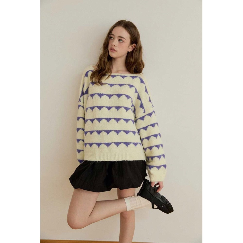 九1003韩国东大门毛衣-区APPEAR-8663532秋季街舞通勤简洁纯色