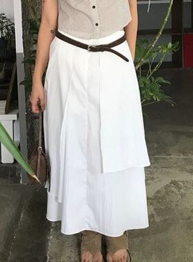 六0813韩国正品ohn-e-6906 半身裙区炸街纯色瑞丽正品风格夏款