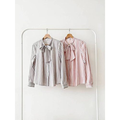 九1202韩国东大门衬衫-区OPN-8716615知性通勤优雅纯色清新正品