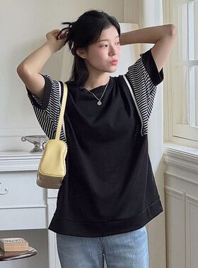 六0813韩国正品69261 T恤区别致甜美舒适秋夏都市韩版原宿可爱