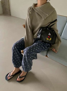 九1003韩国东大门毛衣-区Murmuring-8661890直邮清新甜美独特秋冬