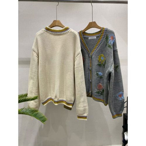 九1202韩国东大门针织衫-区HIP`TiQUE-8717251纯色清新正品个性