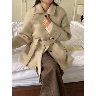 九0205韩国东大门大衣区FLUTTER-8743554正品经典冬款档口新款