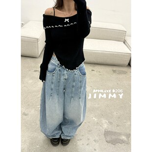 八0113韩国东大门运动牛仔裤 瑞丽可爱 区4558408英伦春冬舒适韩版