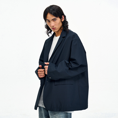 JARVISTORM防泼水日系休闲宽西装