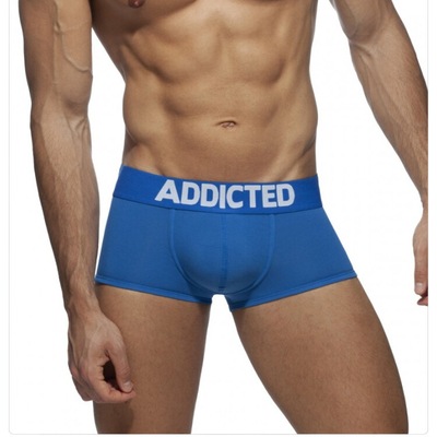 四角短裤健身低腰棉运动时尚性感