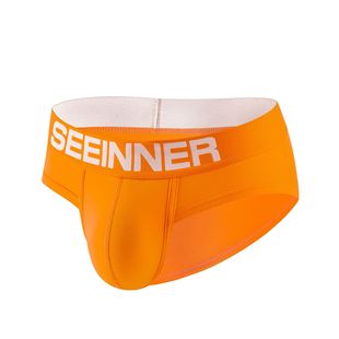 SEEINNER希内黑白灰绿橙色青年囊袋性感男士人生小三角内裤衩子头