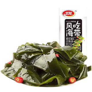 卫龙风吃海带开袋即食丝海带结麻辣片网红推荐辣味解馋吃小零食品