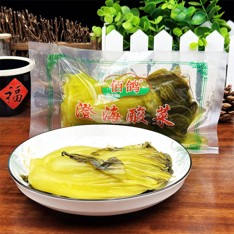 广东潮汕澄海酸菜佰鸽牌咸菜酸菜鱼水煮鱼专用酱菜泡菜配粥下饭菜