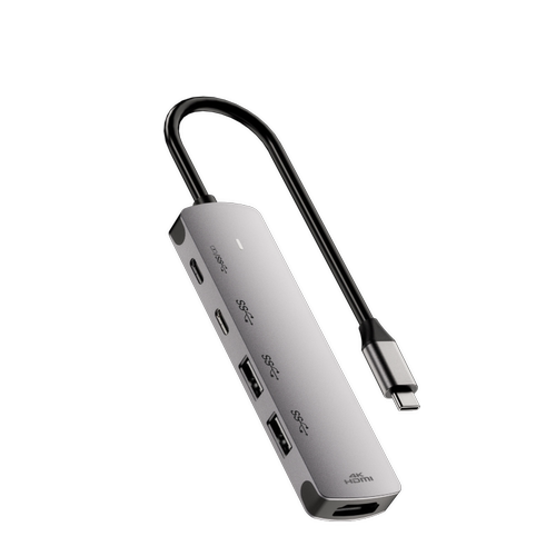 prolink typec五合一多功能拓展坞多接口适用于MacBook电脑手机