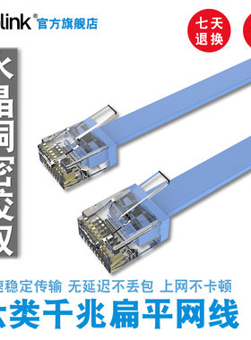 PROLINK MP345扁平六类千兆网线CAT6无氧铜网线短线2米