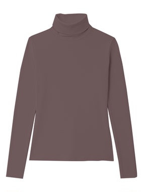 螺纹高领打底衫——A11935