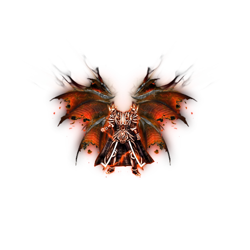 996引擎  传奇剑甲素材 红色黑翅膀 男女时装  衣服武器 高清翅膀