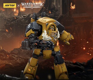 JT暗源战锤荷鲁斯之乱帝国之拳蔑视者无畏机甲1:18可动兵人手办礼