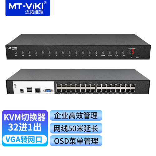 迈拓维矩网口IPKVM切换器32口