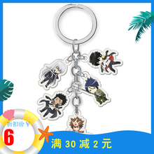 动漫周边家庭教师钥匙扣纲吉云雀六道骸XANXUS斯贝尔比里包恩挂件