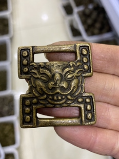 仿古藏式新款黄铜经书扣挂件吊坠民族风特色配件吊坠