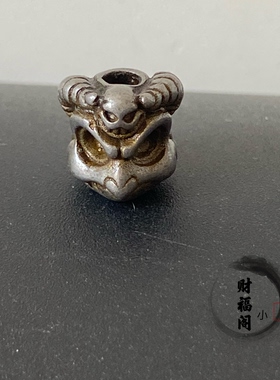 仿古藏传式天铁大鹏鸟佛珠手串配珠背云配饰配件diy百搭