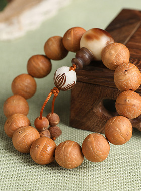 尼泊尔凤眼菩提民族风文玩手串