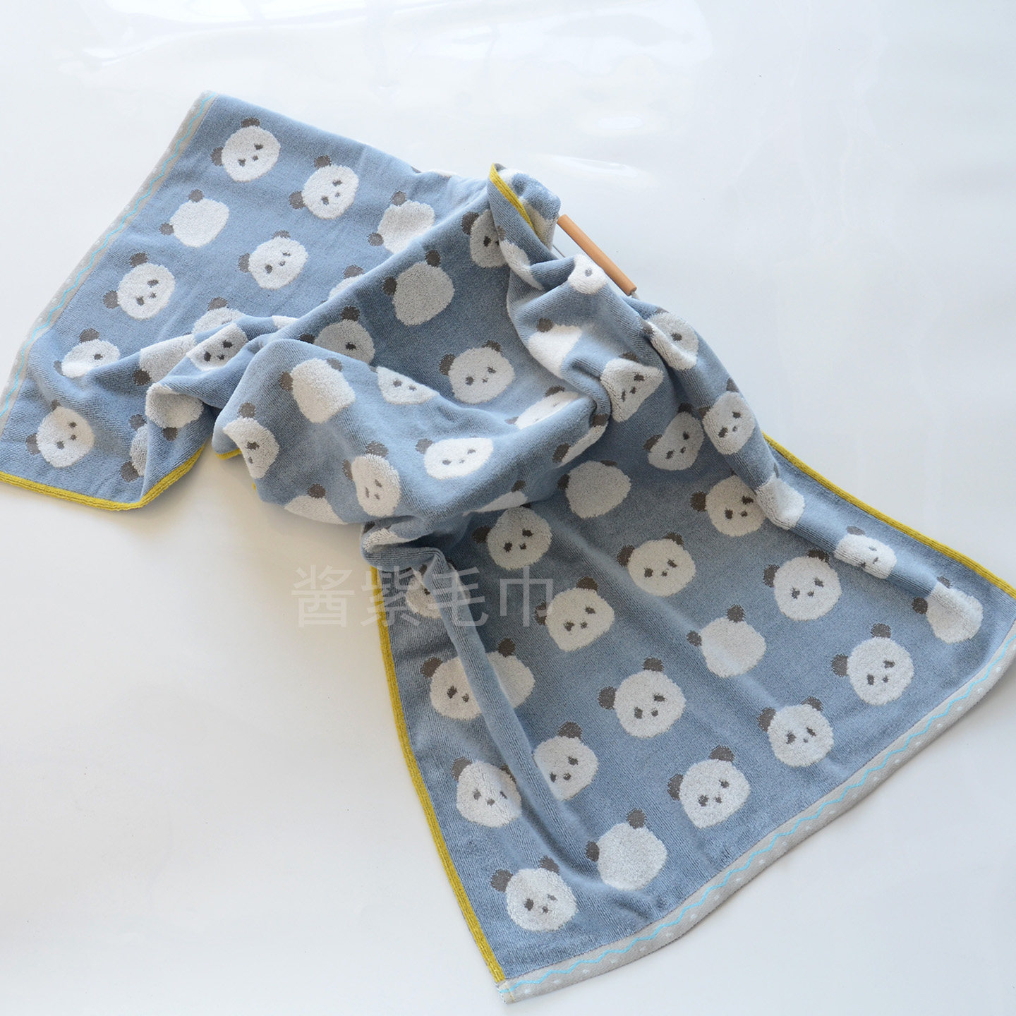 日单 纯棉无捻纱浴巾全棉柔软大毛巾可爱卡通120*60cm吸水,居家布艺,浴巾,淘宝优惠券,粉丝福利购,淘宝优惠卷